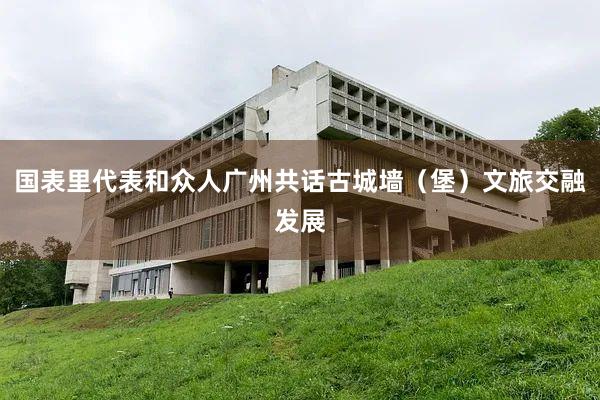 国表里代表和众人广州共话古城墙（堡）文旅交融发展